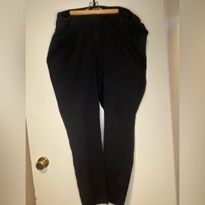 Size 22 Black Jeggings Joe Fresh
